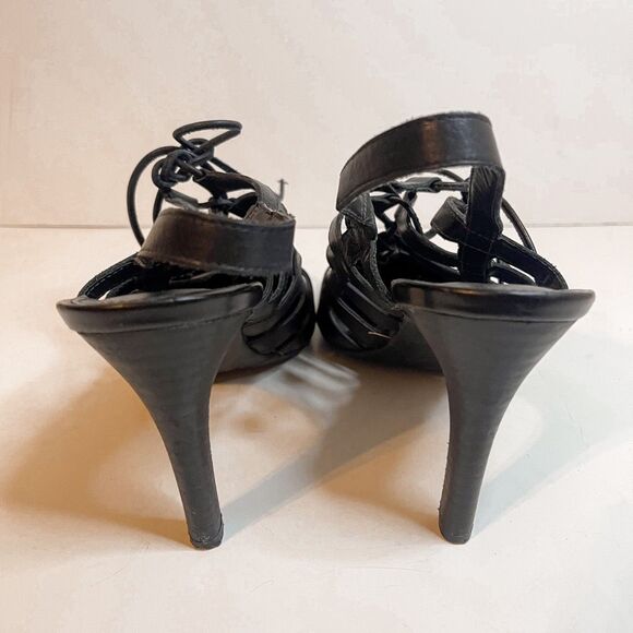 Franco Sarto Avalon Lace Up Pointed Toe Pumps Size 9.5 - Picture 3 of 9